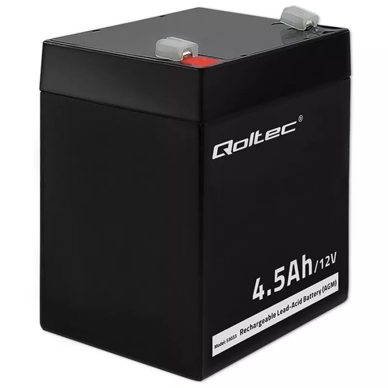 AGM aku Qoltec 53033 4.5 Ah 15 V 65.5 A mootorratas
