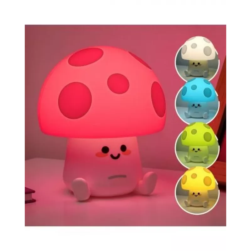 Table lamp Paladone Fun Guy Mushroom Light – novelty mushroom-shaped LED bedside lamp