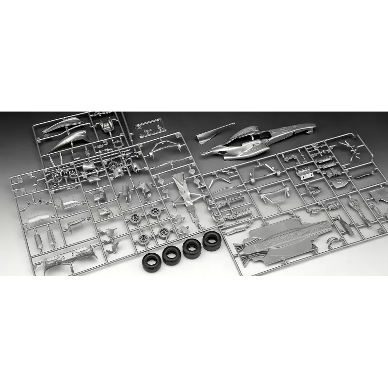 REVELL plastikmudel McLaren Mercedes MP4-25 Lewis Hamilton — 1:24 mõõtkavas komplekt