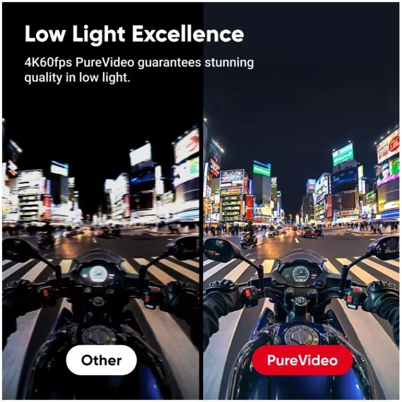 Spordikaamera Insta360 Ace Pro 2 — 50 MP, 8K Ultra HD (7680×3272), 1/1,3-tolline sensor, kuni 240 fps, sisseehitatud ekraan, Wi‑Fi, MicroSD, 177,7 g, must