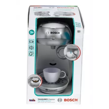 Kohvimasin KLEIN Bosch Tassimo 9231 – mängukohvimasin, hõbedane, laste rollimäng
