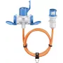 Goobay CEE adapterjuhe CEE-pistik kuni 1x CEE-pistikupesa ja 2x maandatud pistikupesa 1 (76231)