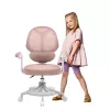 Laste pöördtool mark adler Junior 4.5 Pink — võrkseljatugi, vahtpolster, reguleeritav kõrgus 40–50 cm, käetoed, nimmekaitse, rattad (avatud pakend)