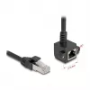 Võrgukaabel DeLOCK 81041 RJ-45 Cat6 0,5 m Must