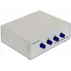 DeLOCK 87589 4-pordiline RS-232 manuaalne jadaliidese lüliti