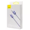 Baseus Crystal Shine kaabel USB-Lightning, 2,4A, 2m (lilla)
