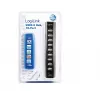LogiLink UA0096 liidese jaotur 480 Mbit/s Must