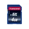 Flash Memory Transcend 4GB SDHC Class 10 TS4GSDHC10