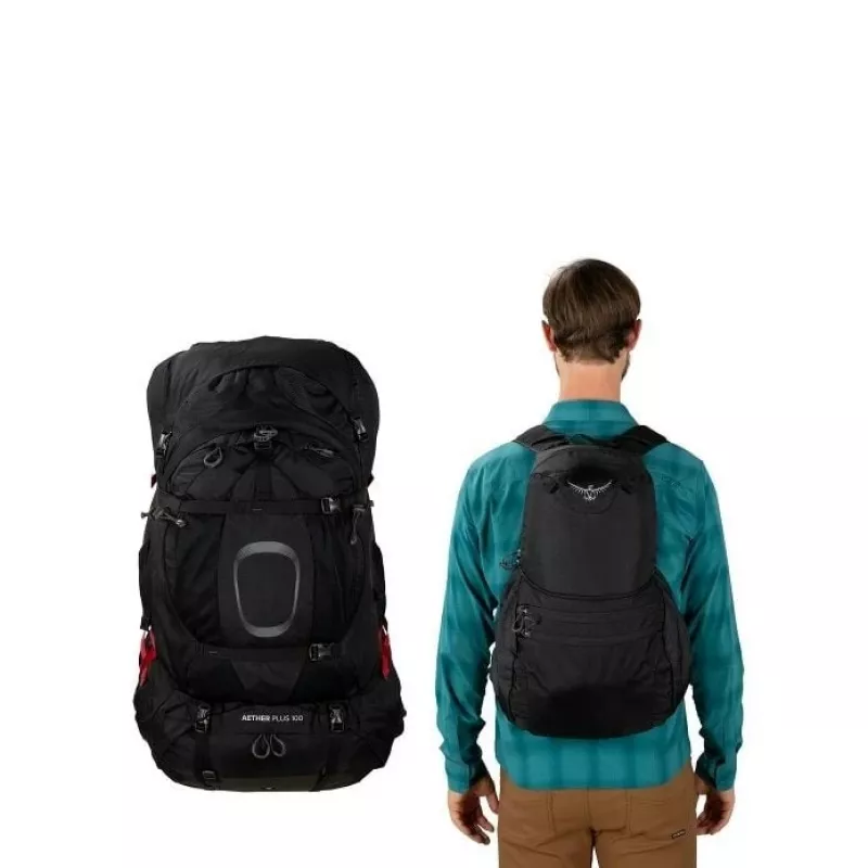 Osprey Aether Plus 85 matkaseljakott L/XL Must