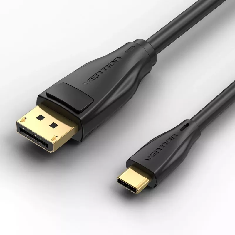 Vention USB-C to DisplayPort 8K kaabel 2 m, USB USB-C to DP, Must