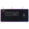 Deltaco GAM-092 - Must - Ühevärviline - Neopreen - USB - Mänguhiirematt