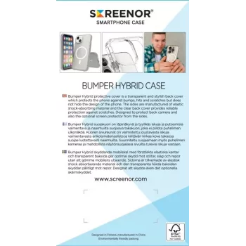 Screenor Bumper Iphone 17 Air Magsafe Transparent
