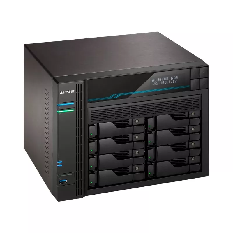 Asustor Lockerstor 10 AS6510T NAS torn Intel Atom® C3538 8 GB DDR4 0 TB ADM must