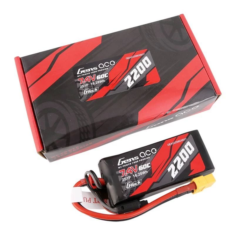 Aku Gens ace G-Tech 2200mAh 7.4V 60C 2S1P Lipo