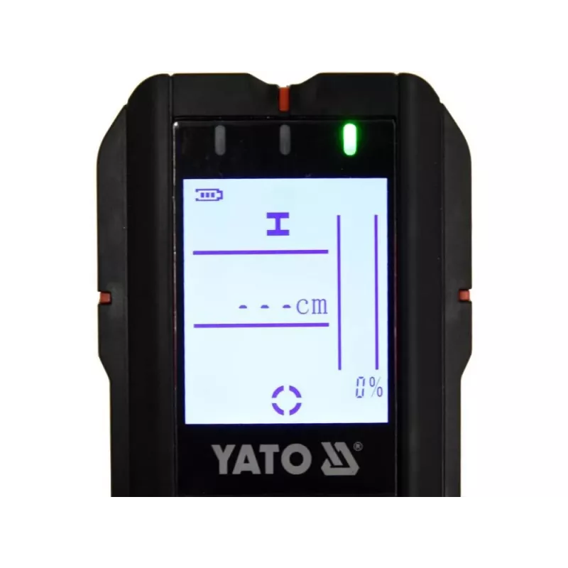 Metallidetektor Yato YT-73138 otsingusügavus 0,12 m LCD-ekraan