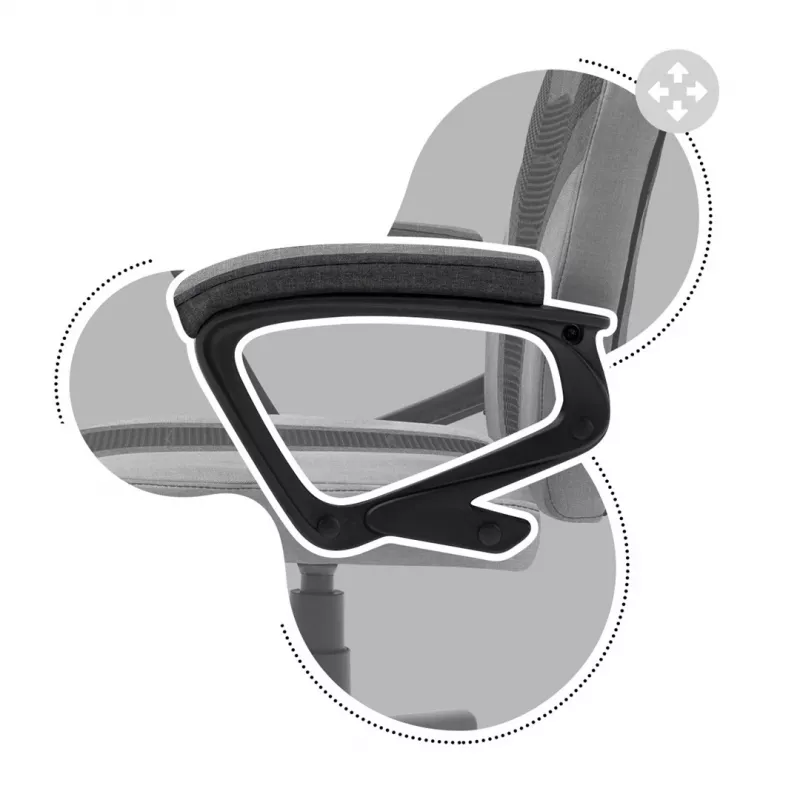 Laste mängutool Huzaro HZ-Ranger 1.0 Gray Mesh, hall ja must