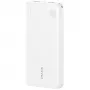 Akupank usams PB83 10000 mAh PD 2×USB-A USB-C valge