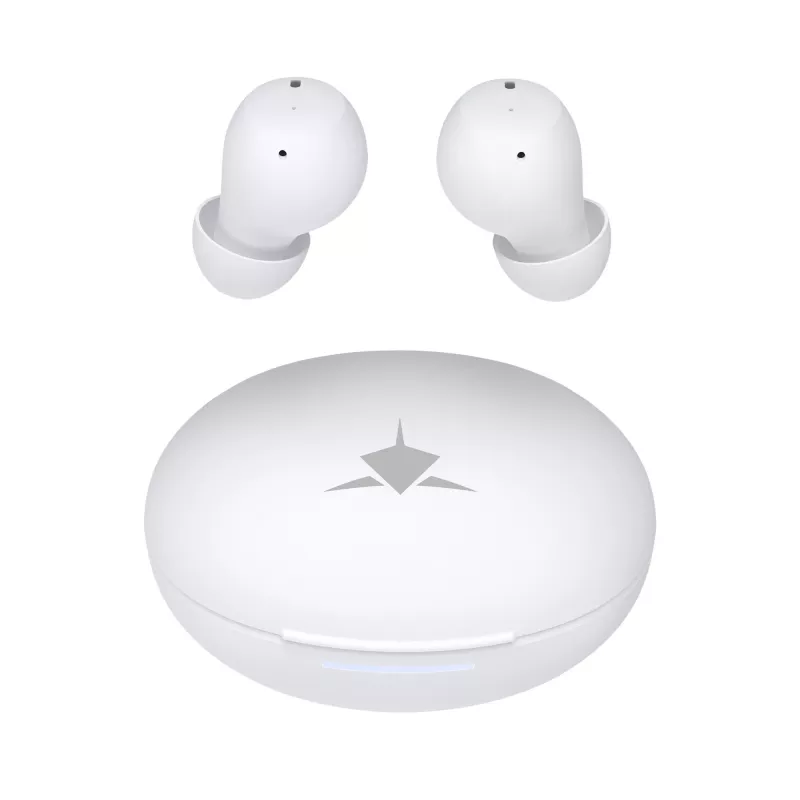 Juhtmevabad kõrvaklapid White Shark GEB-TWS-02 Vortex valge
