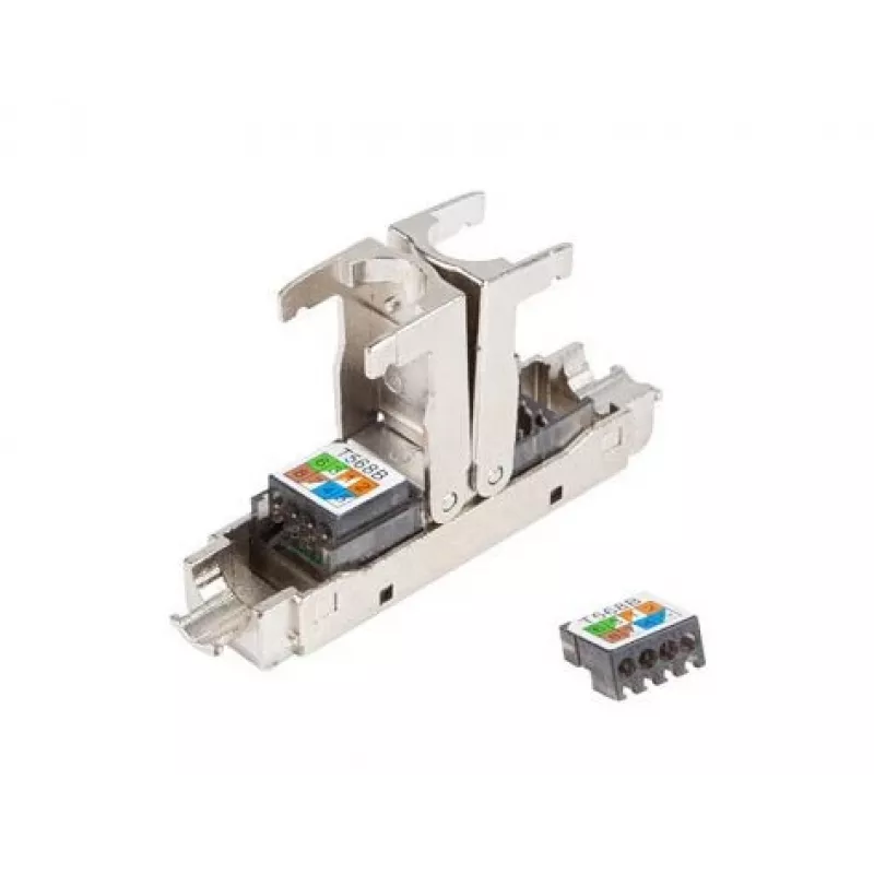 LANBERG RJ-45 FTP Cat6A pistik 8P8C, 2x ühilduvat pistikut
