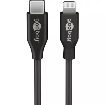 Laadimis- ja sünkroonimiskaabel Goobay Lightning to USB-C 0,5 m