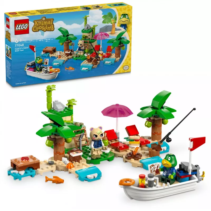 LEGO konstruktsioonimänguasi 77048 Animal Crossing Paadituur Kaptenisaarega