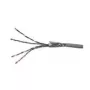 Wentronic Goobay CAT 5e võrgukaabel, SF/UTP, hall, 100 m - CCA vase segusulam, AWG 24/1 (täis), PVC (68709)