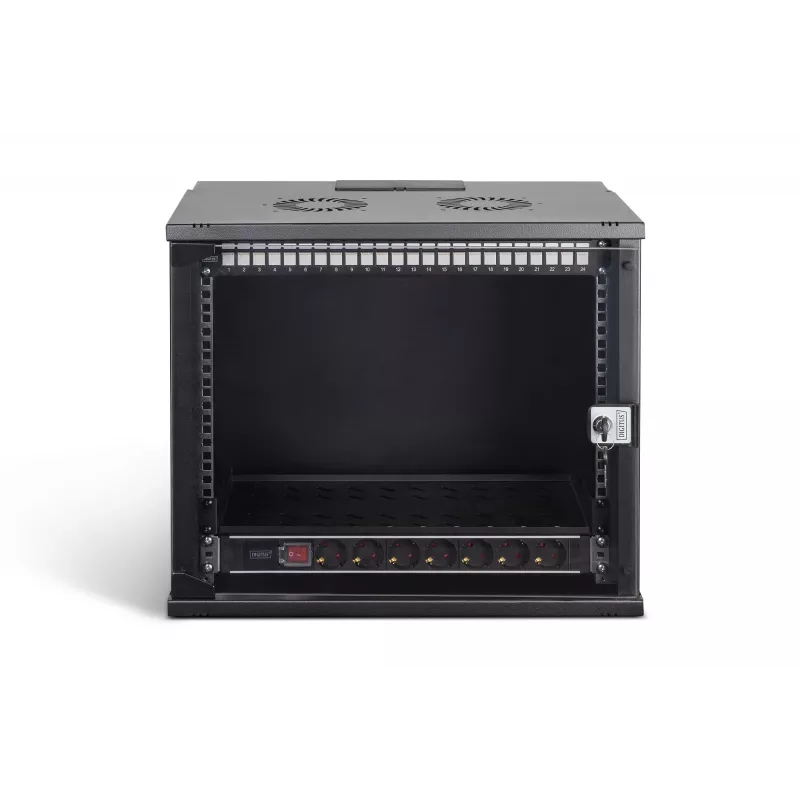 DIGITUS Network-Set SOHO Pro, 483 mm (19 tolli) - 9HE, 540 x 400 mm (L x S)