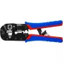 Knipex 97 51 13 kaabli krimpritangid Krimptööriist Must, Sinine, Punane