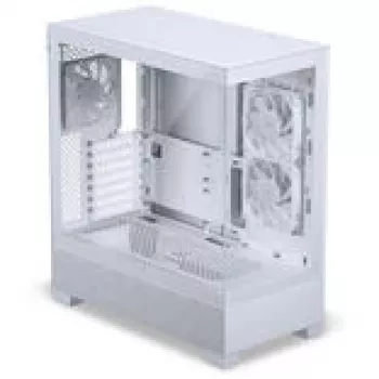 PHANTEKS XT View Matrix PC-Enclosure, Midi-Tower, E-ATX, Tempered Glass, Matrix LED - Valge (PH-XT523VM1_DWT01)