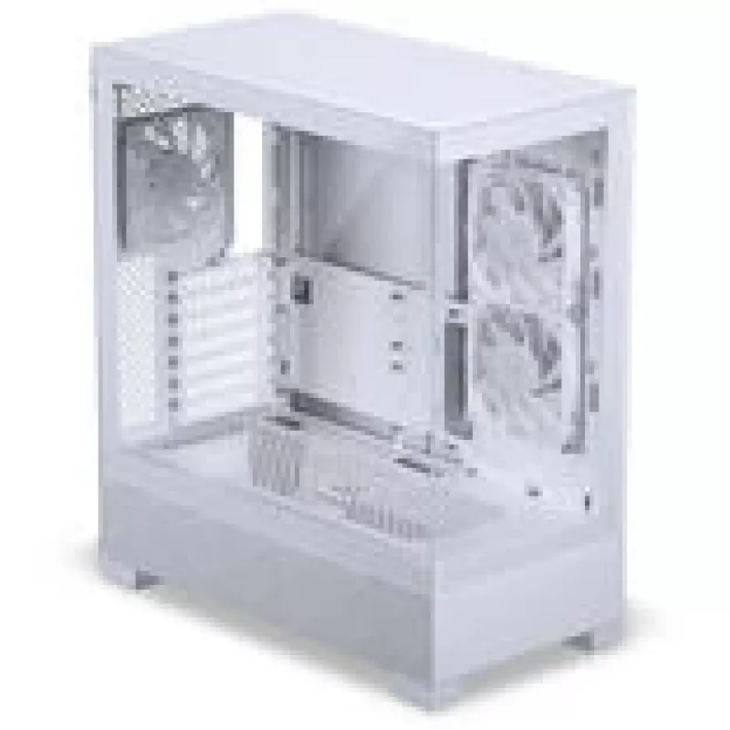PHANTEKS XT View Matrix PC-Enclosure, Midi-Tower, E-ATX, Tempered Glass, Matrix LED - Valge (PH-XT523VM1_DWT01)