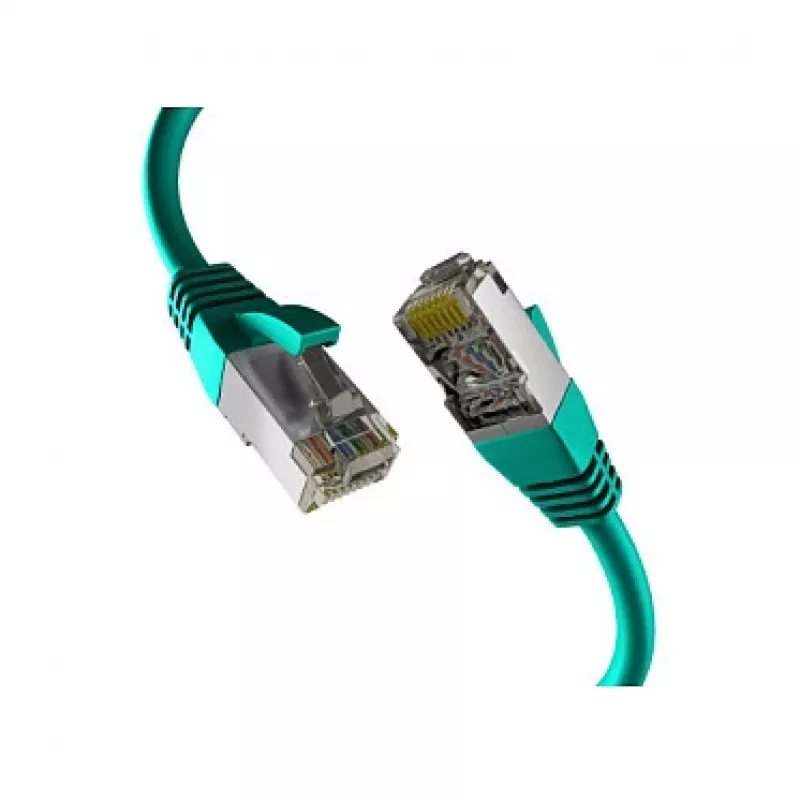 EFB-Elektronik CAT8.1 roheline 5m RJ45 ühenduskaabel S/FTP PIMF LSZH 2000MHZ 40GB võrgukaabel Tootja: EFB Elektronik (EC020200272)