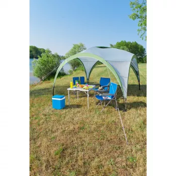 Pavilion Event Shelter Pro M 3 x 3m helehall roheline