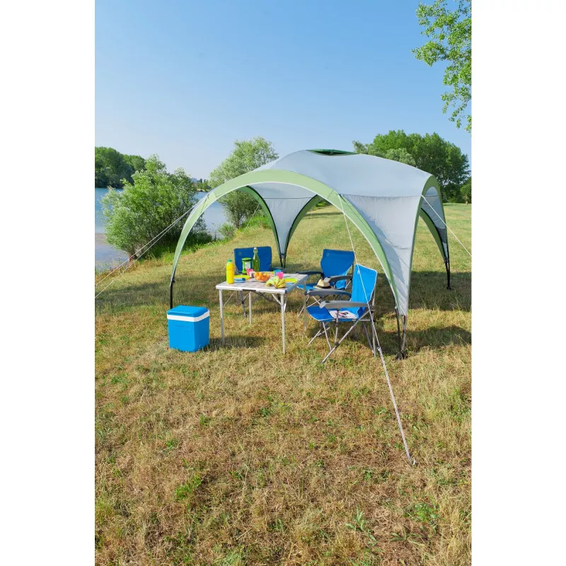 Pavilion Event Shelter Pro M 3 x 3m helehall roheline