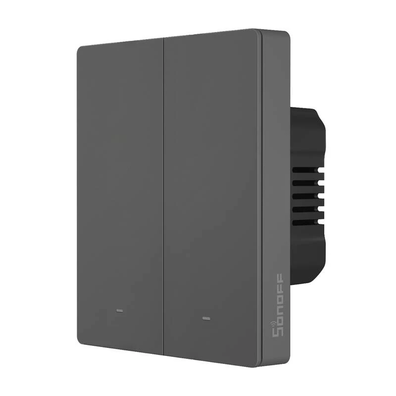 Seina nutilüliti Sonoff M5-2C-80 Wi‑Fi, 2 ahelat, mudel M5-2C-80