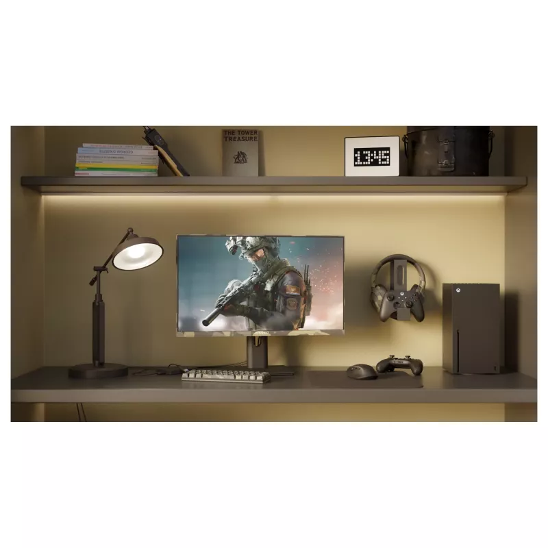 JAPANNEXT JN-IPS238FHD200F-HSP-CAMO arvutimonitor 61 cm (24 tolli) 1920 x 1080 pikslit Full HD LCD Must