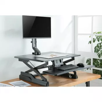 Maclean MC-853 ühe monitori lauakinnitus, arvutilaua kronstein 17–32 tolli, VESA 75x75 100x100, kuni 8 kg (ühe ekraani jaoks)