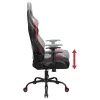 Kontoritool Subsonic SA5609-AC1 Polsterdatud iste Polsterdatud seljatugi Must Punane