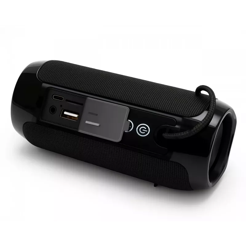 Kaasaskantav Bluetooth stereokõlar SQUEAK SQ1008 — 14W RMS, Bluetooth 5.3, 1200 mAh, IPX4, FM, LED, AUX, USB