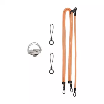 Sunnylife GS022 multifunktsionaalne kaelarihm Pocket 3 jaoks (oranž)