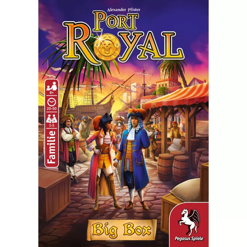 Pegasus Spiele Port Royal Big Box lauamäng