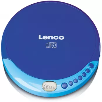 Kaasaskantav CD-mängija Lenco CD-011 sinine