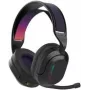 Jlab Nightfall juhtmevaba mängupeakomplekt, must Kahekordne juhtmevaba ühendus USB või Bluetoothi kaudu, pööratav mikrofon, kuni 70 tundi aku kestvust