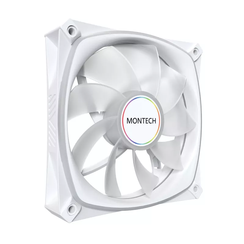 MONTECH RX120 PRO Valge 120mm ARGB Case Fan