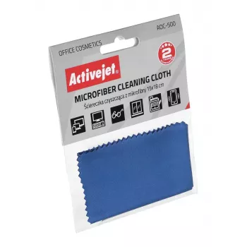 Puhastuslapp ActiveJet AOC-500 mikrokiust 15×18 cm, sõrmejäljevastane, kriimustusvaba