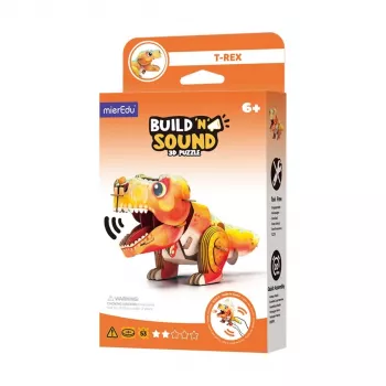 3D pusle MierEdu Ehita ja Kuula - Türanosaurus Rex