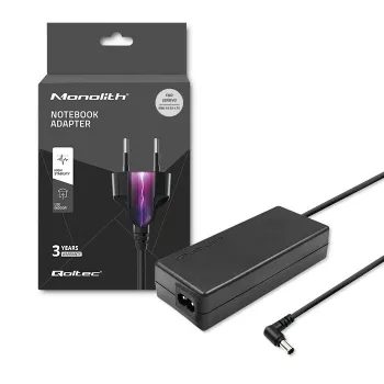 Qoltec 50088.90W toiteadapter/muundur Siseruumides Must