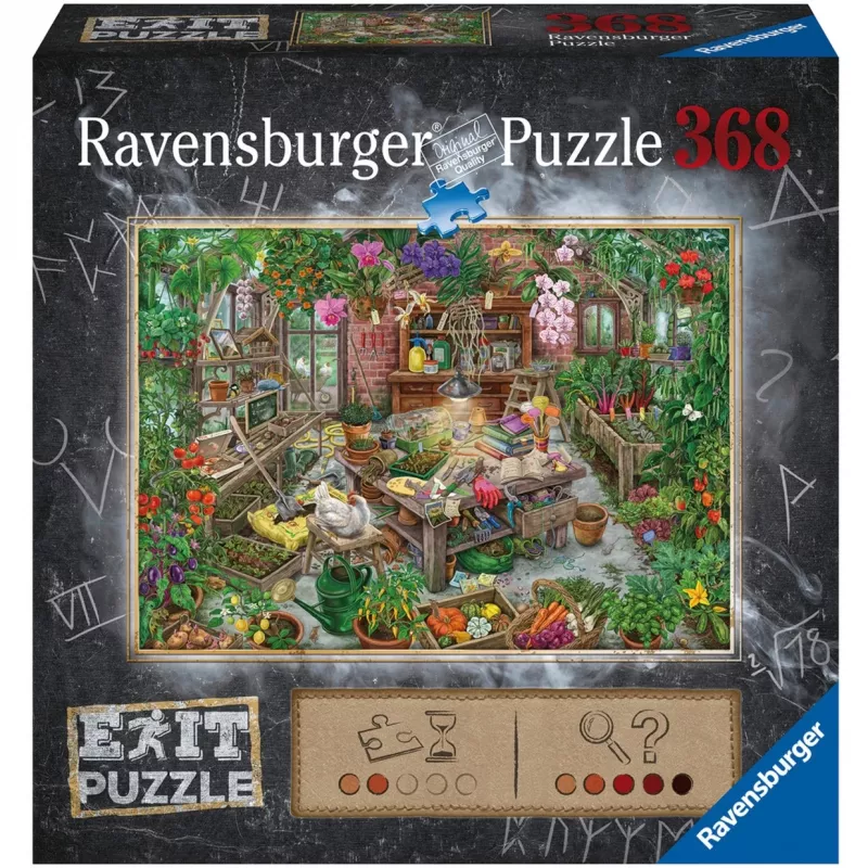 Pusle Ravensburger 16483 — 368 tükki, fauna teema, soovitatav vanus 12+