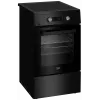 Induktsioonpliit elektriahjuga Beko FSM59305BDT, 60 L, 50 cm lai, must, energiaklass A, 4 tsooniga võimendusega induktsioonpliit