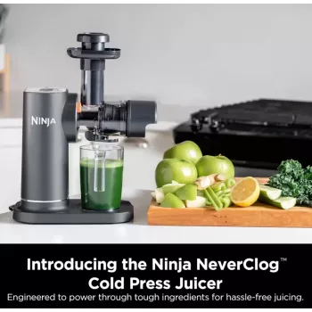 NINJA aeglasepressmahlapress | Neverclog JC151EU | Tüüp aeglasepressmahlapress | Hall | 150 W | Kiiruste arv 1