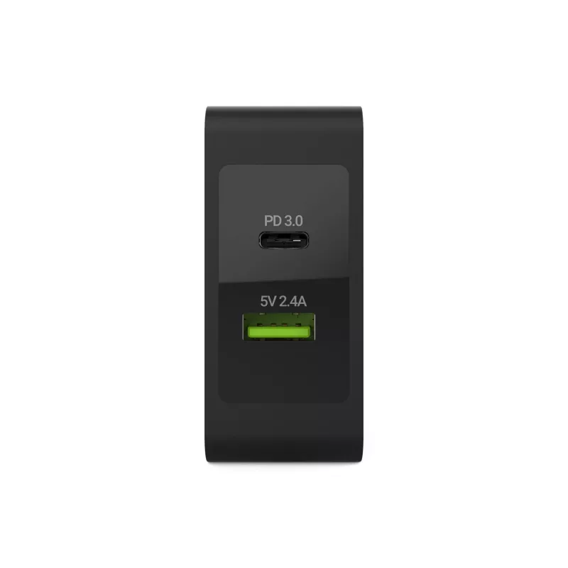 Green Cell CHAR10 mobiilseadme laadija must siseruumides